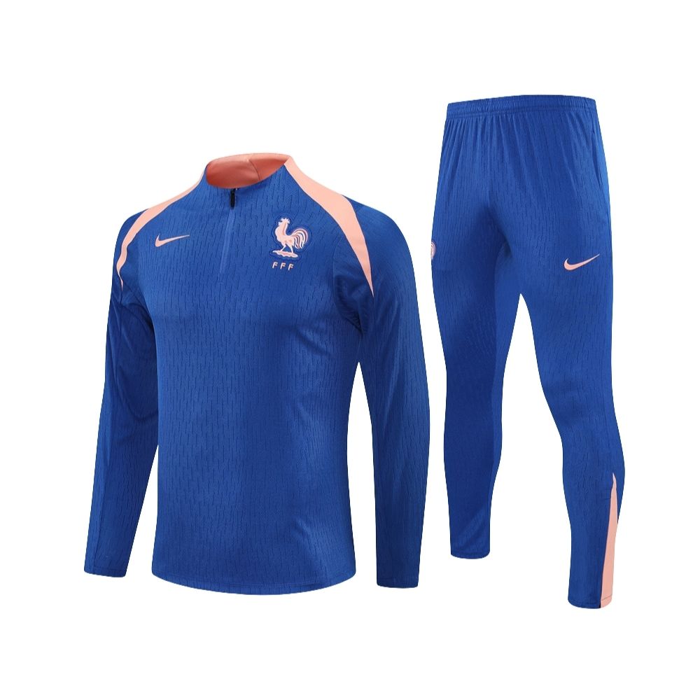 França 25/26 - Fato de Treino - 1/2 Zip - Versão Jogador