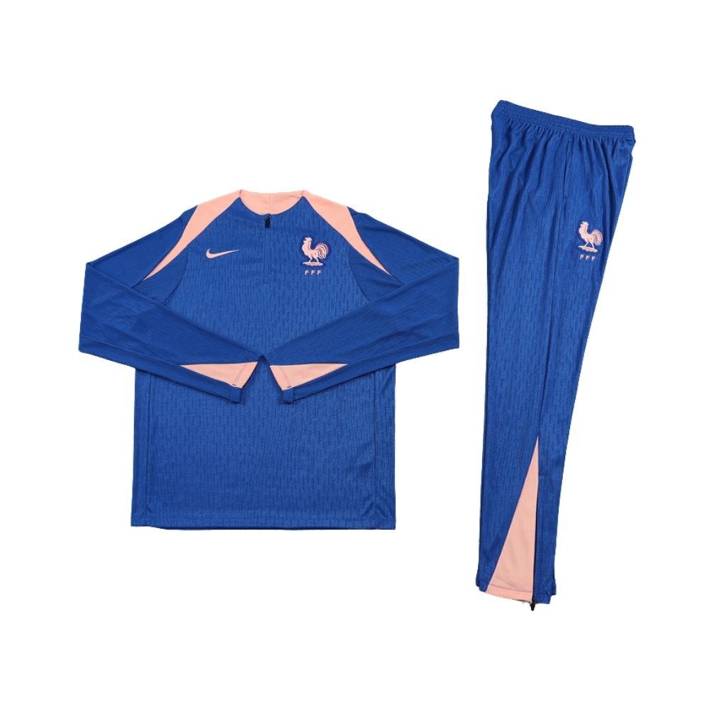 França 25/26 - Fato de Treino - 1/2 Zip - Versão Jogador