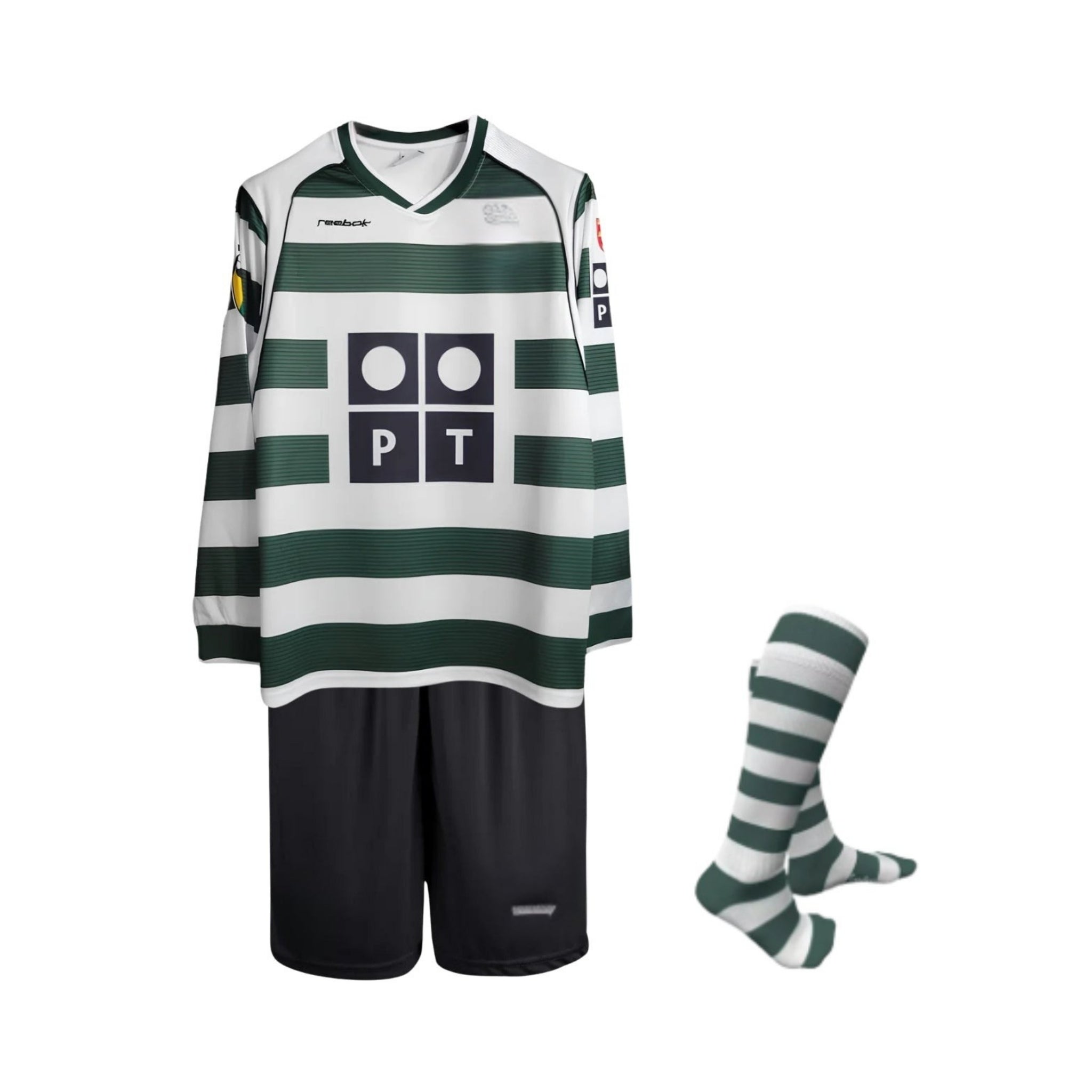 Kit de Criança - Sporting Principal 02/03 - Manga Comprida