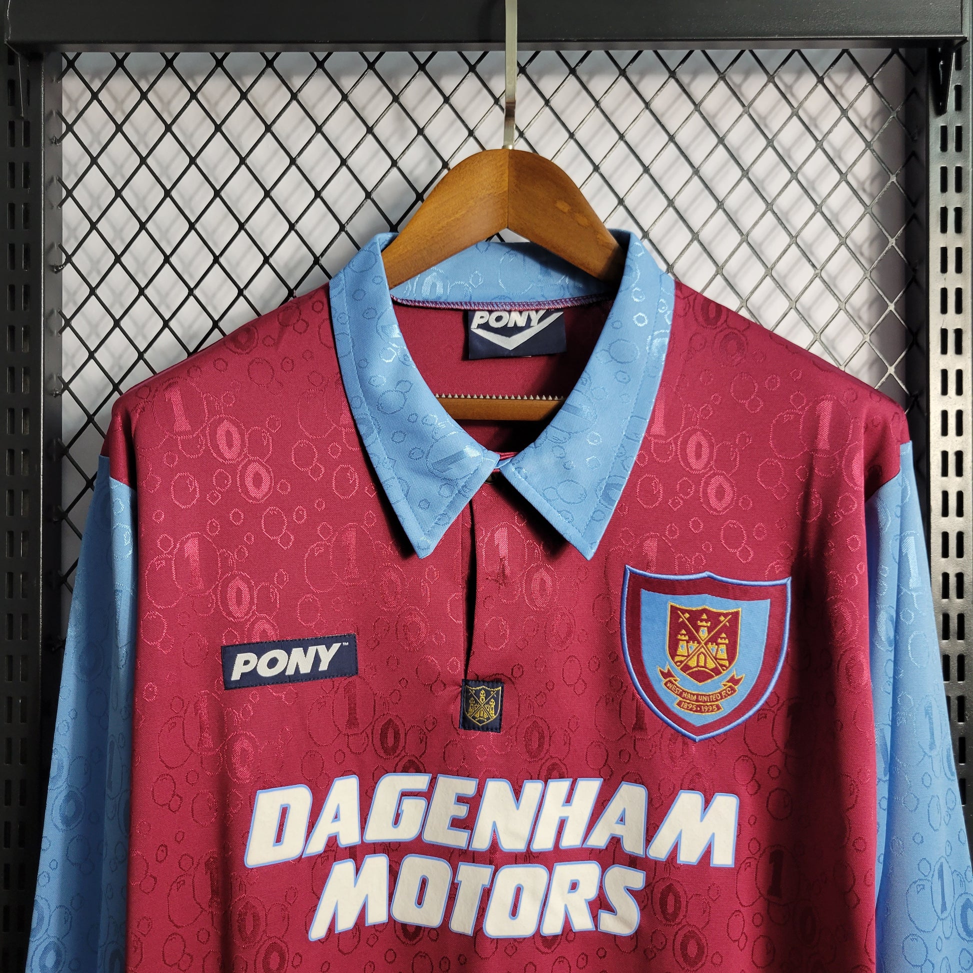 West Ham Home 96/97 - Manga Comprida - Game Day