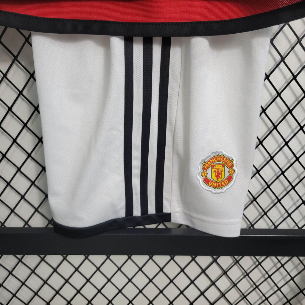 Kit - Manchester United Principal 23/24 - Manga Comprida - Game Day