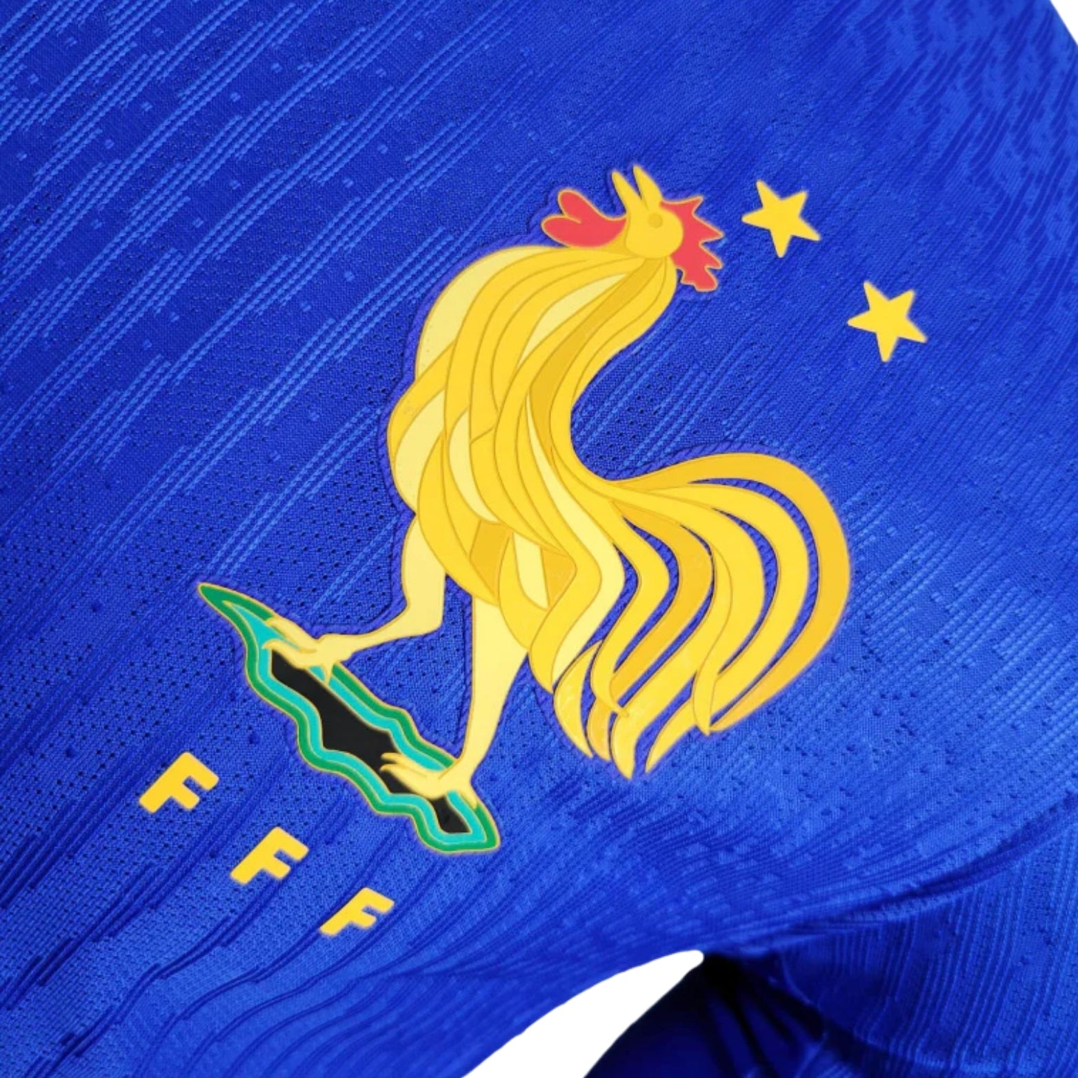 França Principal 24/25 - Manga Comprida - Versão Jogador - Euro 2024