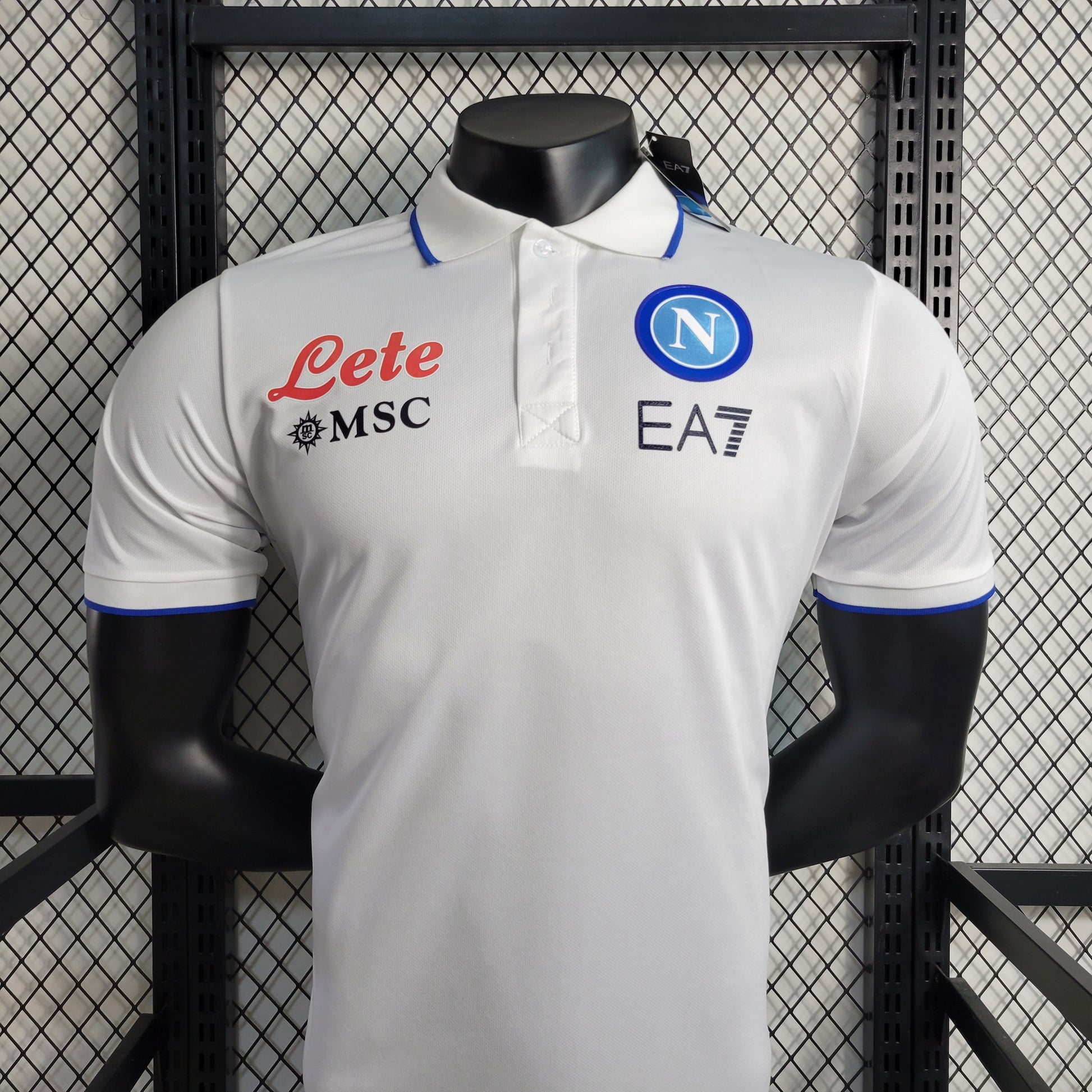 Napoli White Polo 23/24 - Game Day