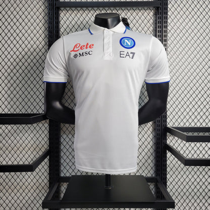 Napoli White Polo 23/24 - Game Day