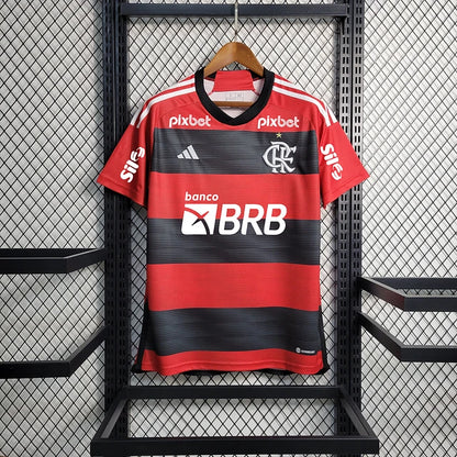 Flamengo Principal 23/24 - Todos os patrocínios - Game Day