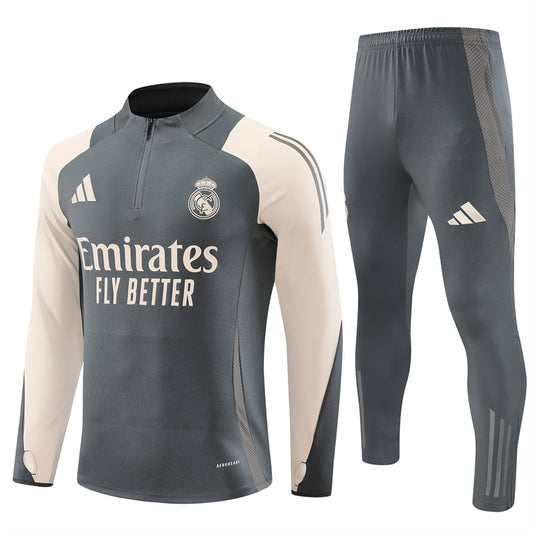 Real Madrid 24/25 - Fato de Treino - 1/2 Zip