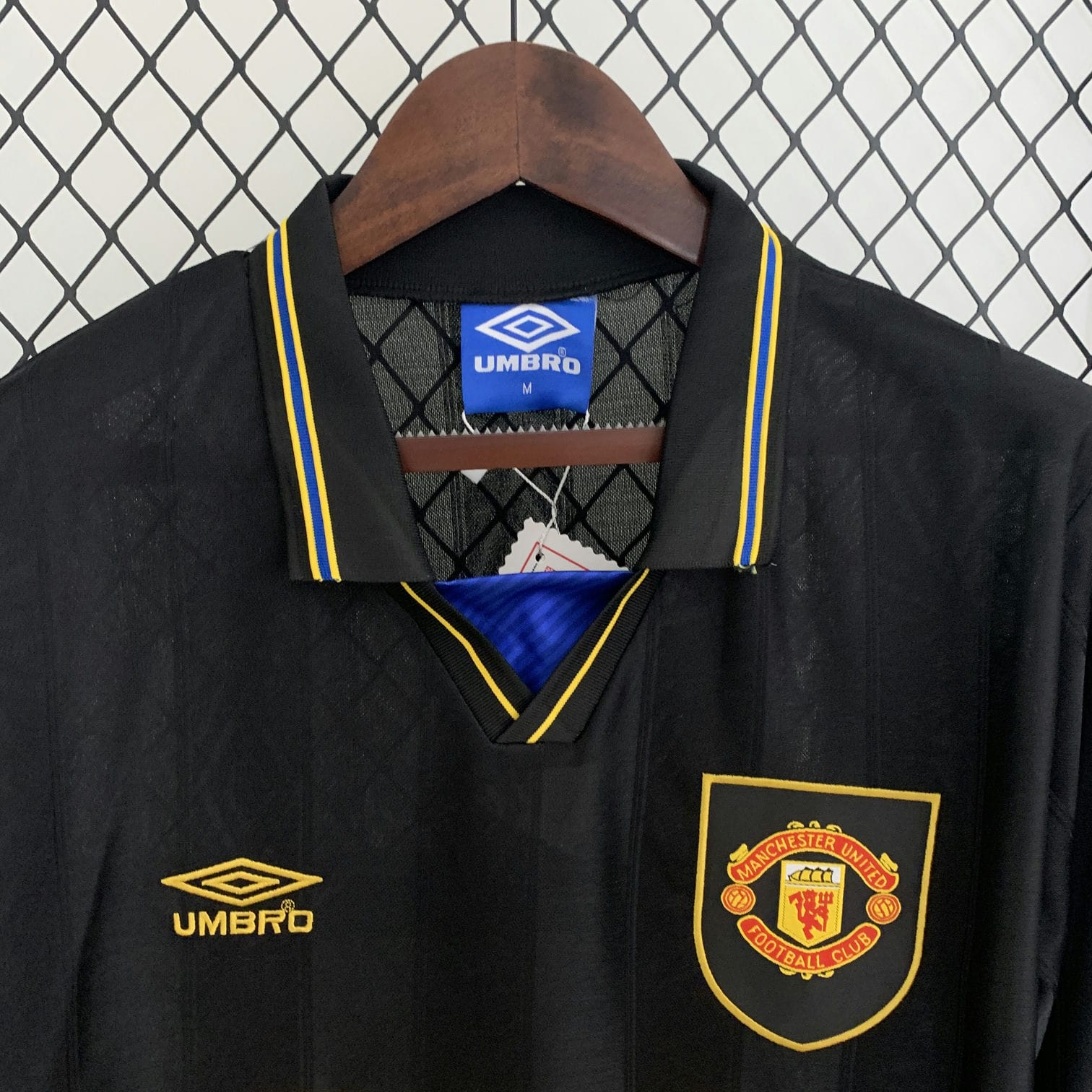 Manchester United Away 93/95 - Manga Comprida - Game Day