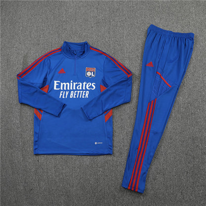 Olympique Lyon - Tracksuit - 1/2 Zip