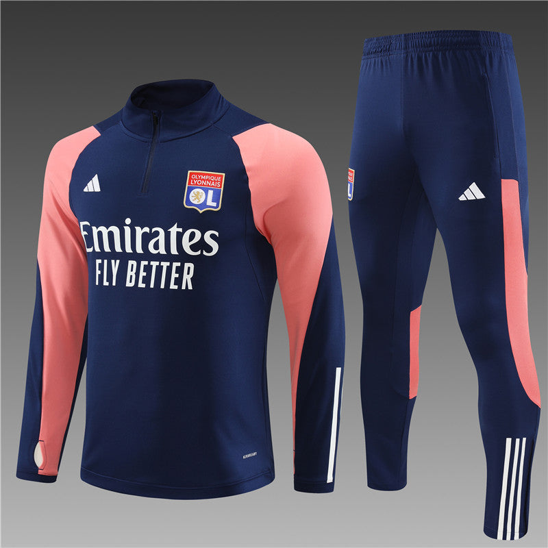 Olympique Lyon - Fato de Treino 1/2 Zip - Game Day