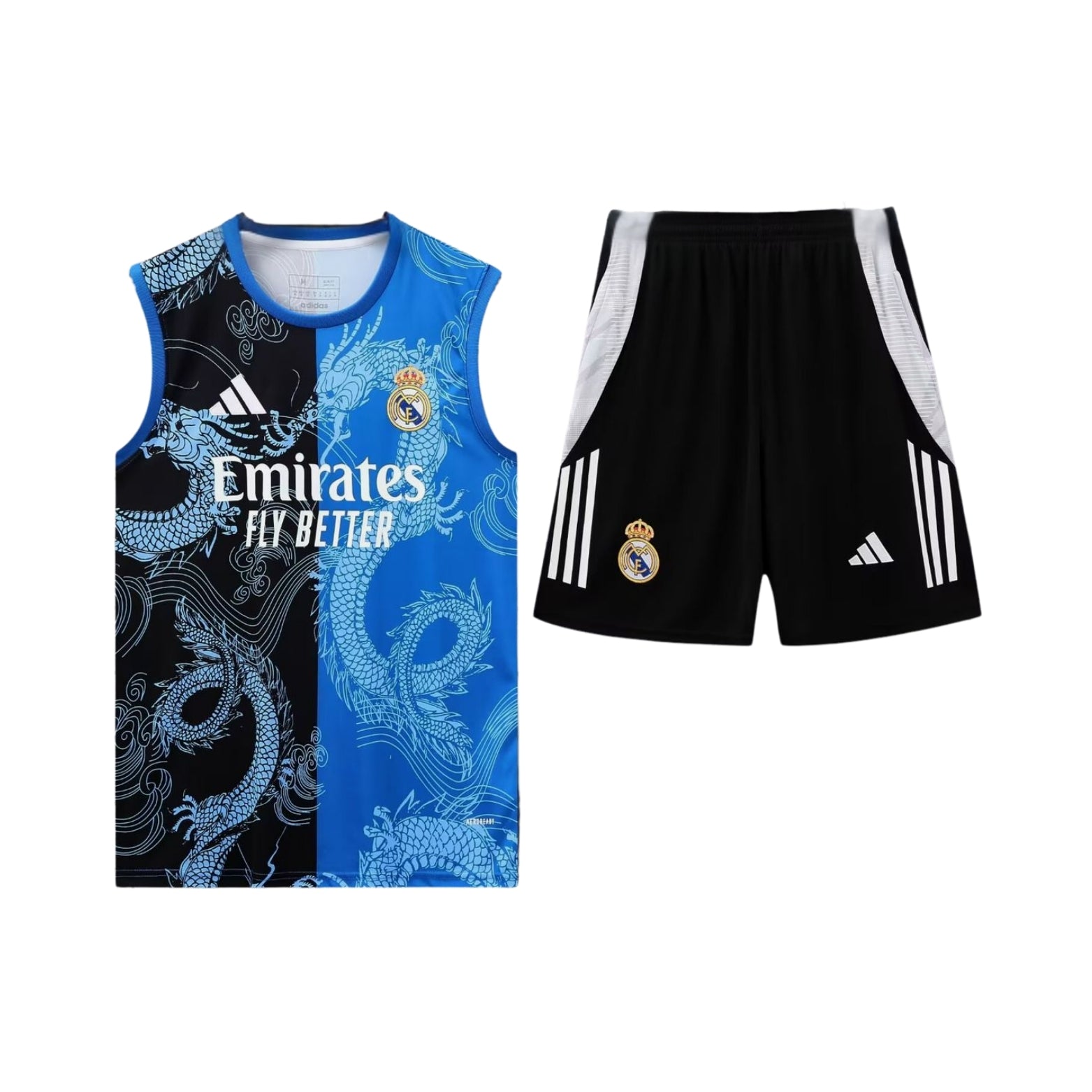 Real Madrid 25/26 - Equipamento de Treino - Manga Cava