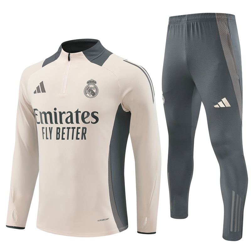 Real Madrid 24/25 - Fato de Treino - 1/2 Zip