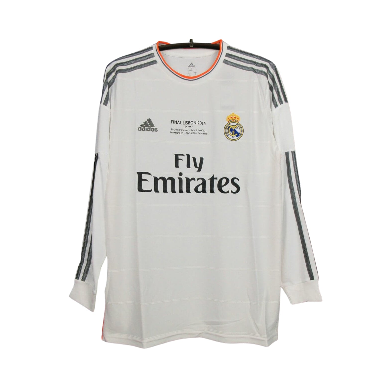 Real Madrid Home 13/14 - Ronaldo 7 - Champions League Final - Long Sleeve