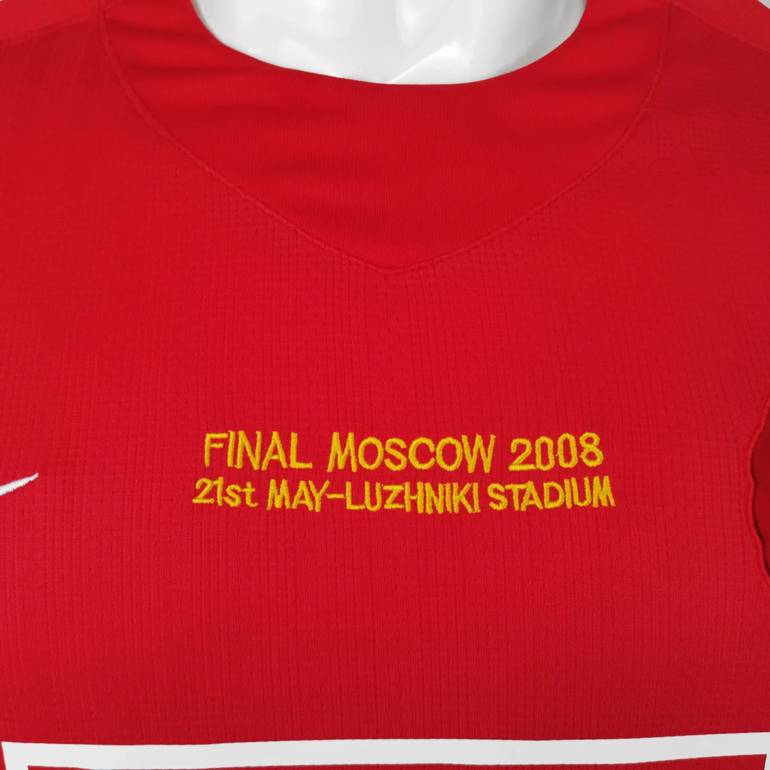 Manchester United Principal 07/08 - Final da Liga dos Campeões - Manga Comprida - Ronaldo 7