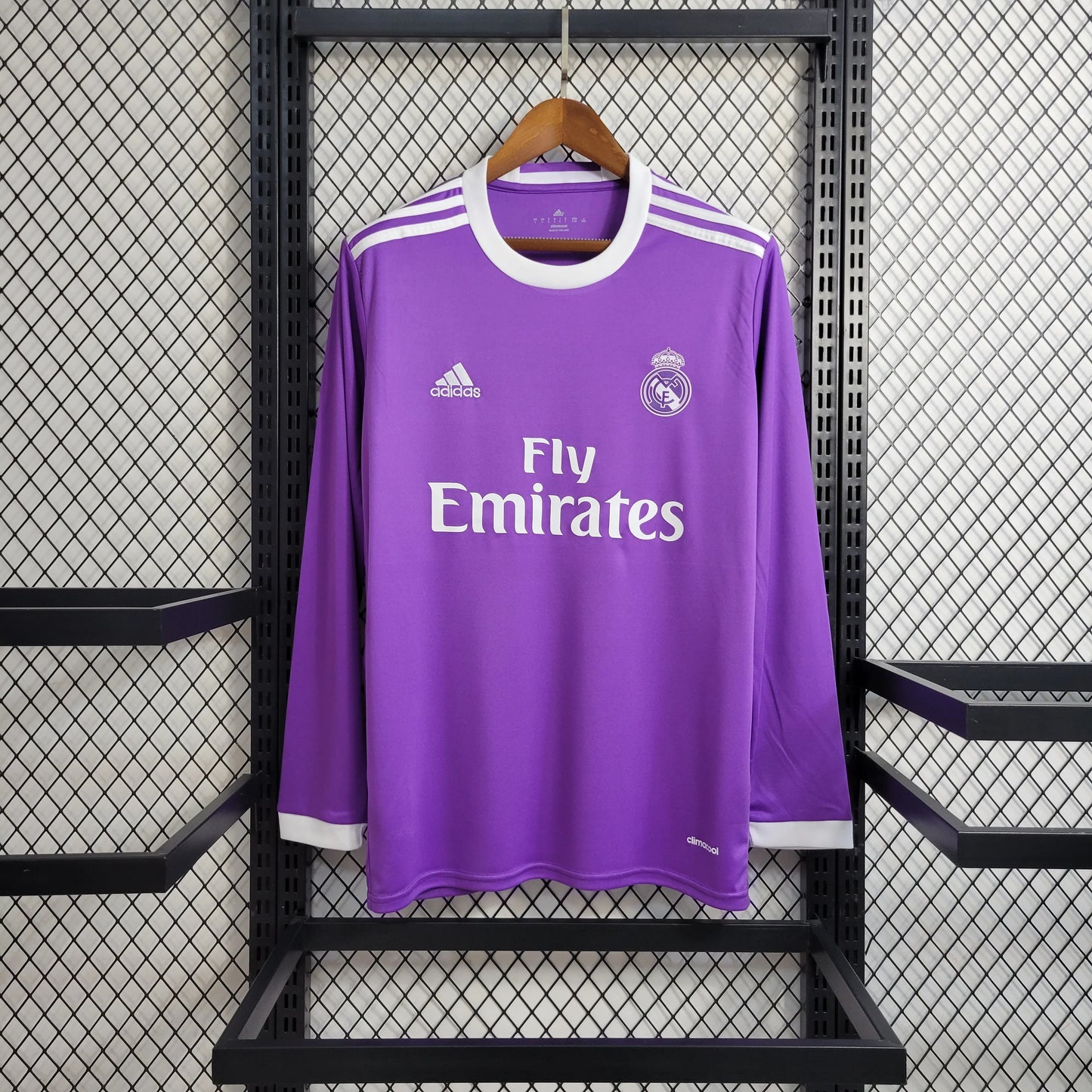 Real Madrid Away 16/17 - Manga Comprida - Game Day