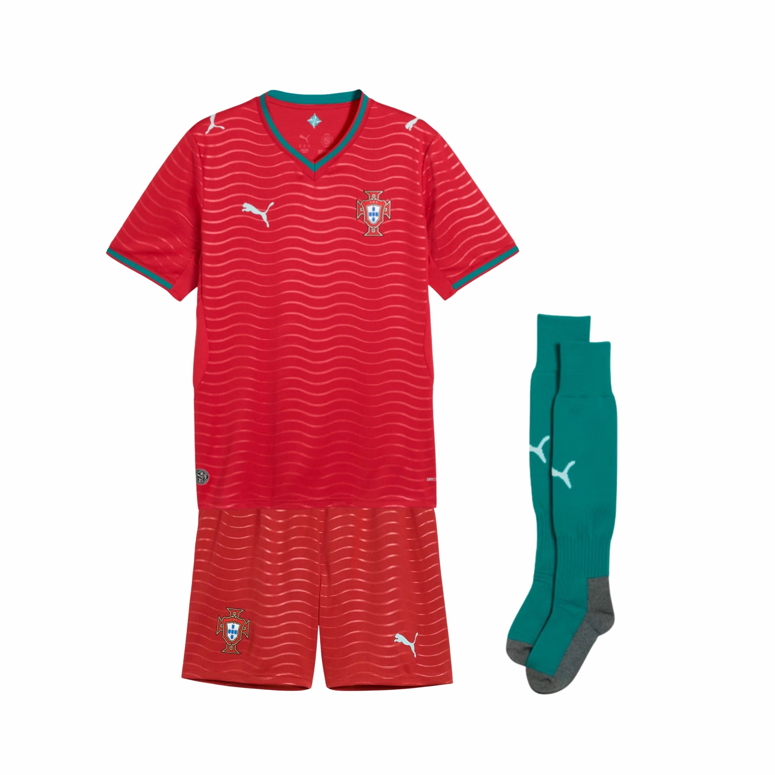 Kit de Criança - Portugal Principal 26/27 - Mundial 2026