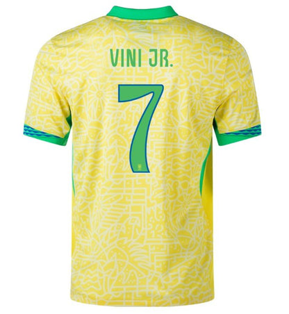 Kit - Brasil Principal 24/25 - Vini Jr. 7 - Entrega em 48 Horas