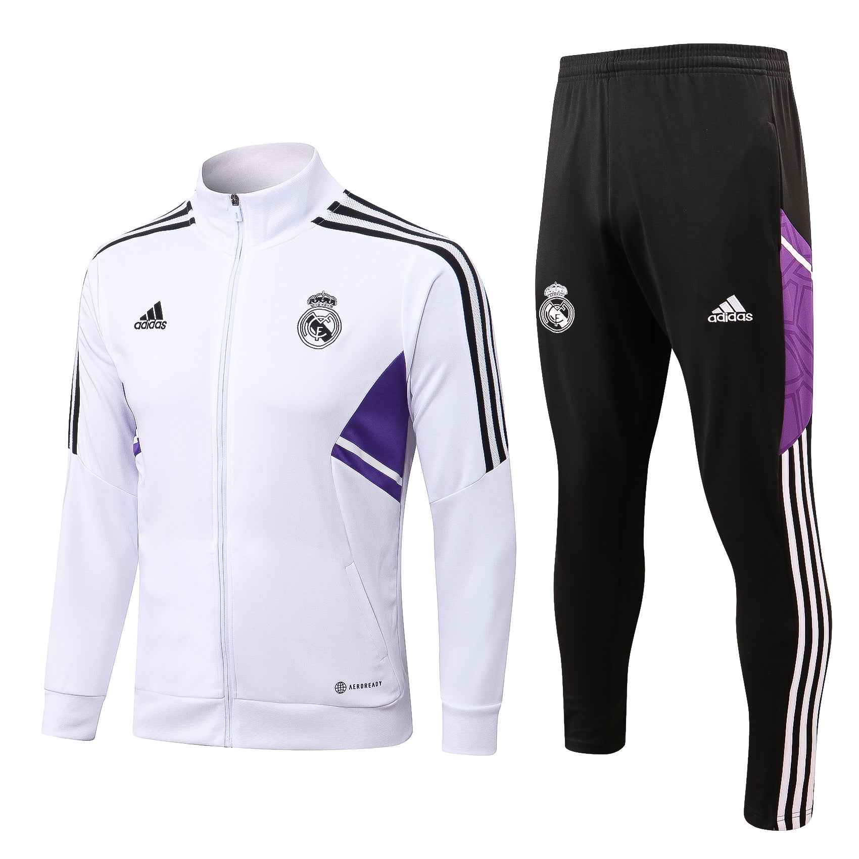 Real Madrid 23/24 - Fato de Treino - Zip Completo
