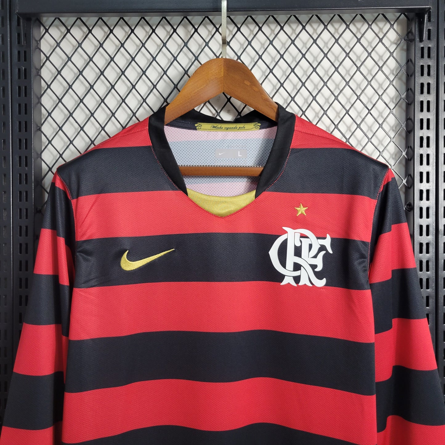 Flamengo Home 08/09 - Manga Comprida - Game Day