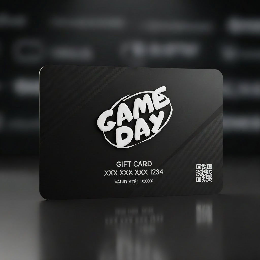 Cartão Presente - Game Day