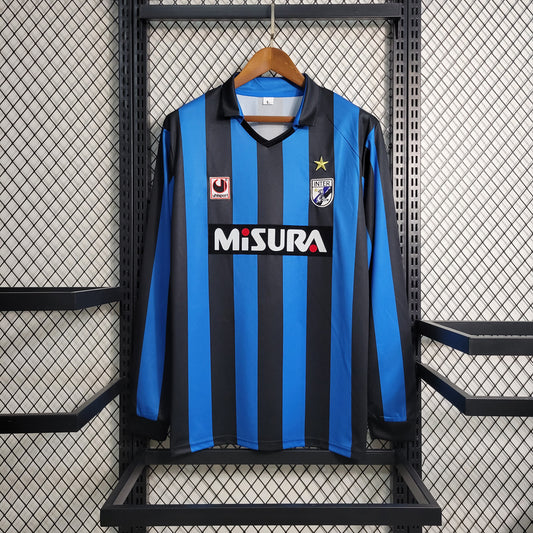 Inter Milan Home 88/89 - Manga Comprida - Game Day