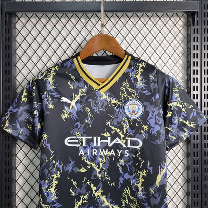 Kit - Manchester City 23/24 - Campeão FA Cup - Game Day