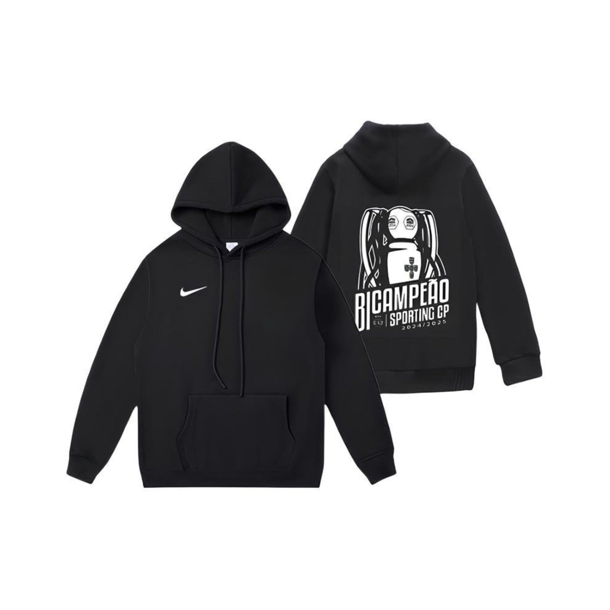 Sporting Bicampeão 25/26 - Sweat c/Capuz