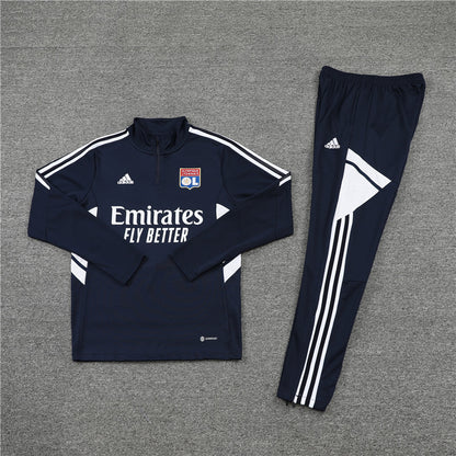 Olympique Lyon - Tracksuit - 1/2 Zip