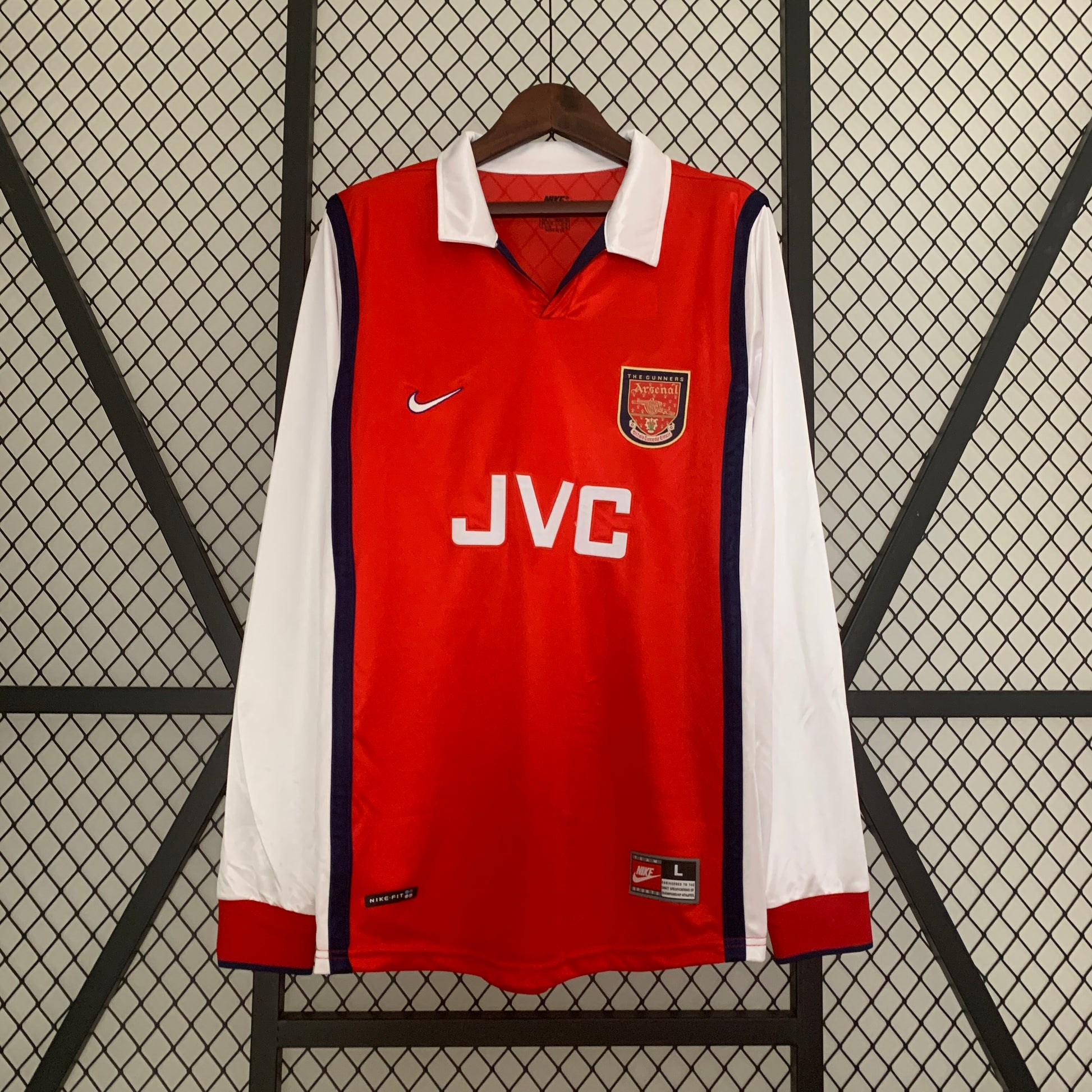 Arsenal Home 98/99 - Manga Comprida - Game Day