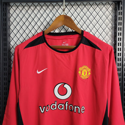 Manchester United Home 03/04 - Manga Comprida - Game Day