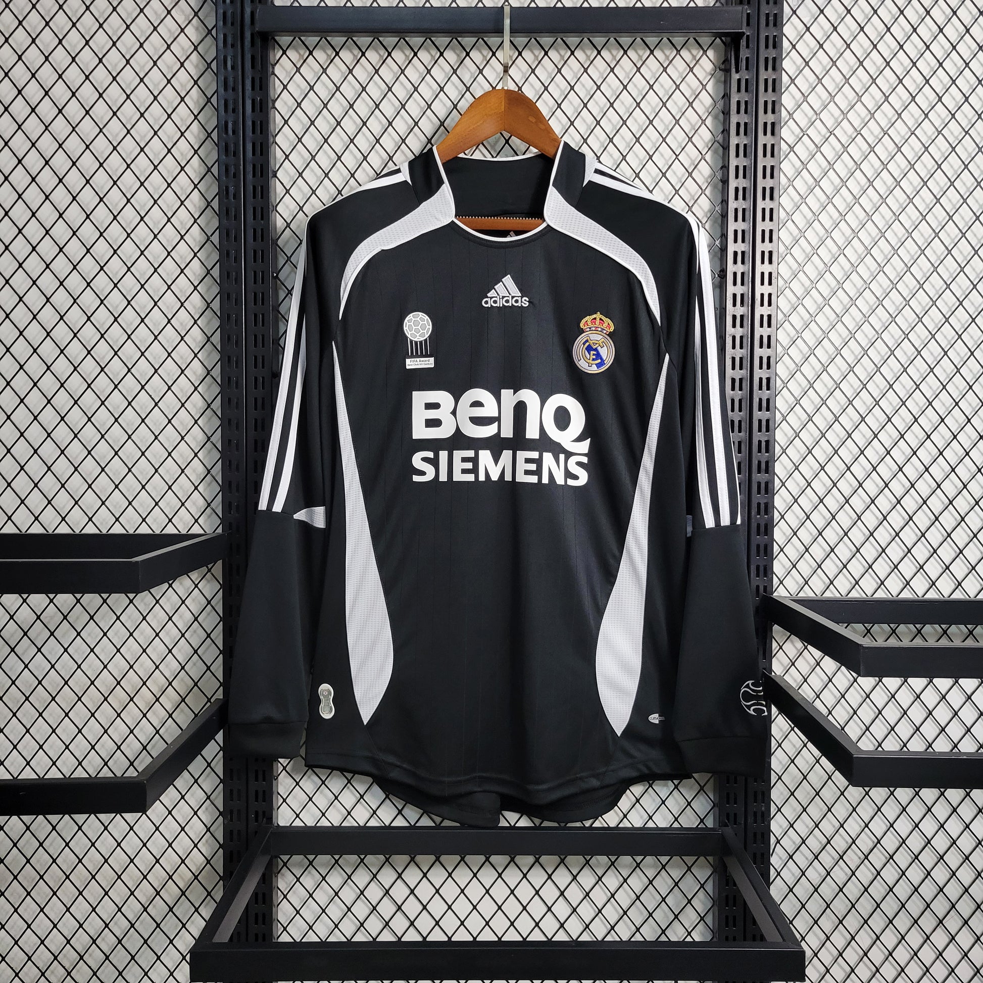 Real Madrid Away 06/07 - Manga Comprida - Game Day