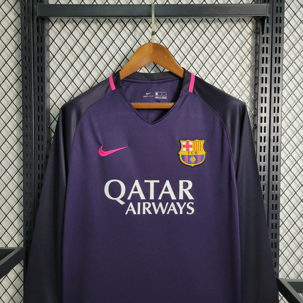 Barcelona Away 16/17 - Manga Comprida - Game Day