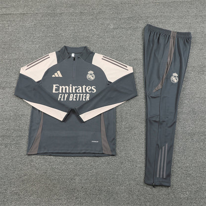 Real Madrid 24/25 - Fato de Treino - 1/2 Zip