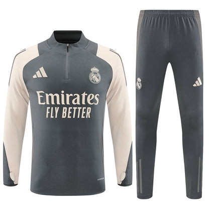 Real Madrid 24/25 - Fato de Treino - 1/2 Zip