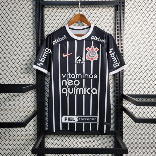 Corinthians Away 23/24 - Todos os patrocínios - Game Day