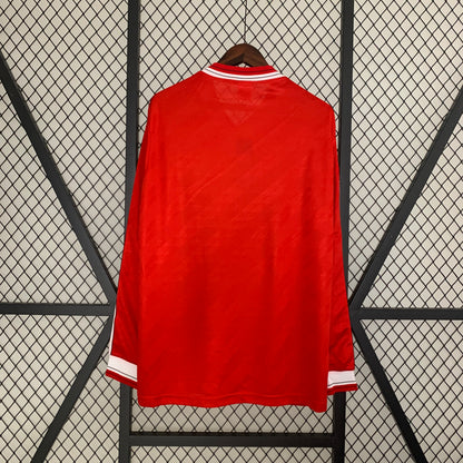 Manchester United Home 86/87 - Manga Comprida - Game Day