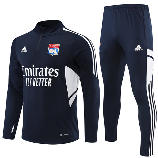 Olympique Lyon - Fato de Treino - 1/2 Zip