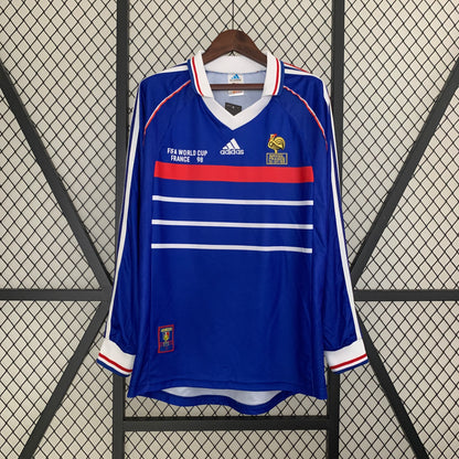 France Home 98 - Long Sleeve - World Cup 98