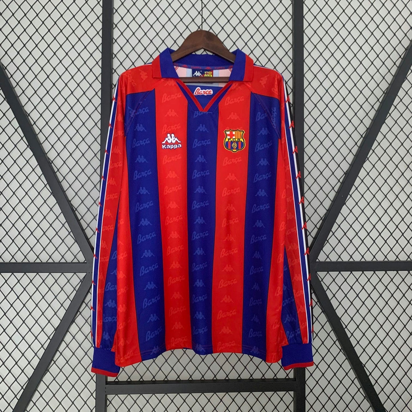 Barcelona Home 96/97 - Manga Comprida - Game Day