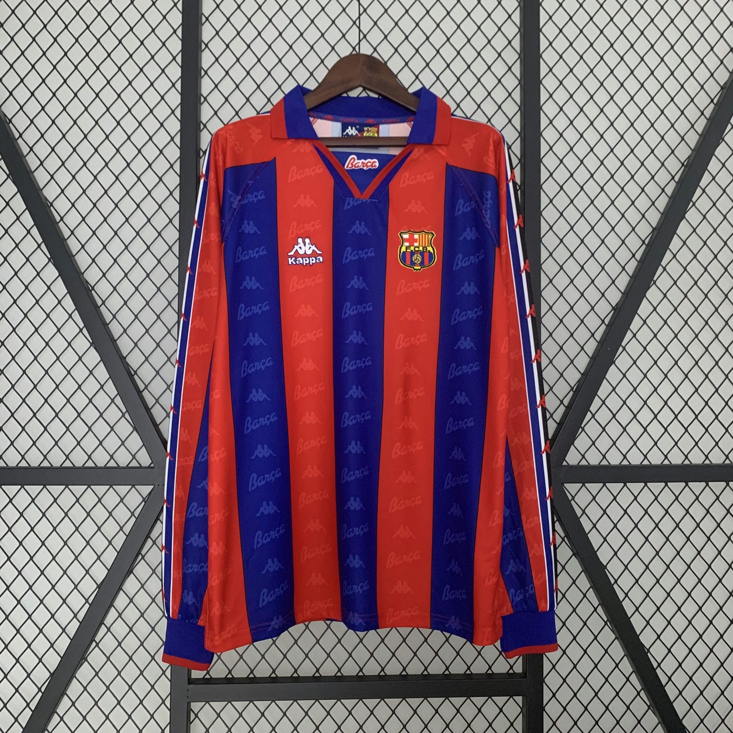 Barcelona Home 96/97 - Manga Comprida - Game Day