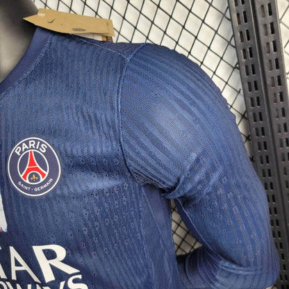 PSG Home 24/25 - Long Sleeve - Player Version